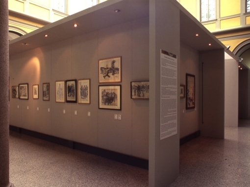 Allestimento Mostra 111-Battaglione-Ciclisti 05