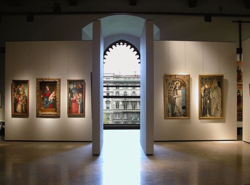 Allestimento Mostra 115-Pinacoteca-Castello-Sforzesco 02