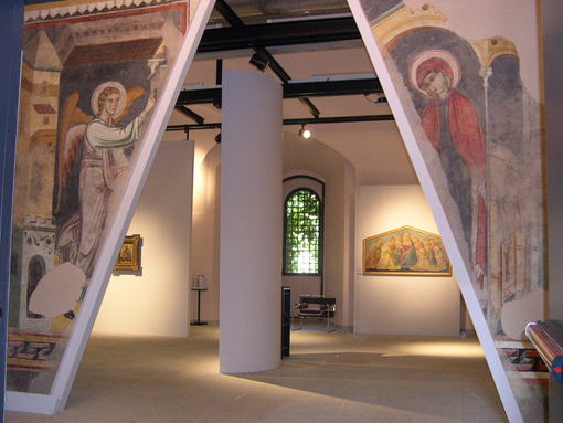Allestimento Mostra 124-Cinquanta-Capolavori-Pinacoteca-Castello 01