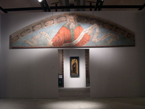 Allestimento Mostra 124-Cinquanta-Capolavori-Pinacoteca-Castello 02