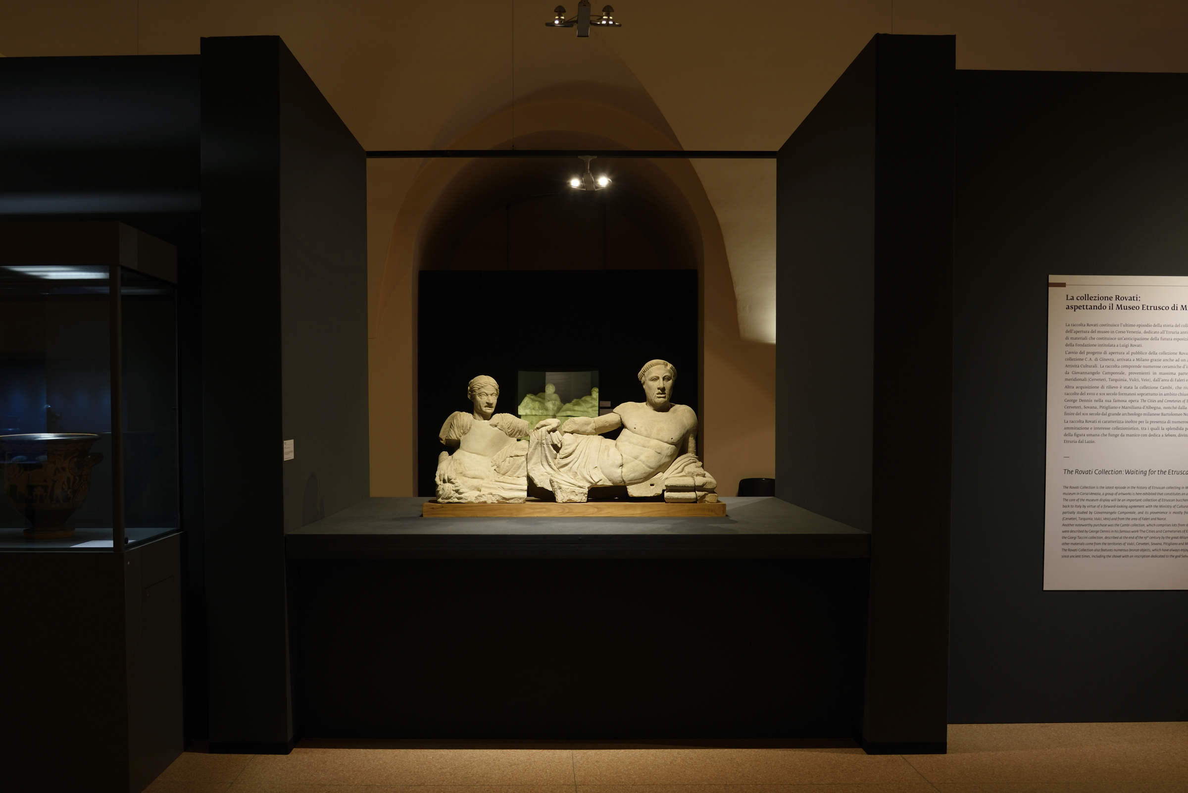 Nexhibit Design allestimento mostra IL-VIAGGIO-DELLA-CHIMERA