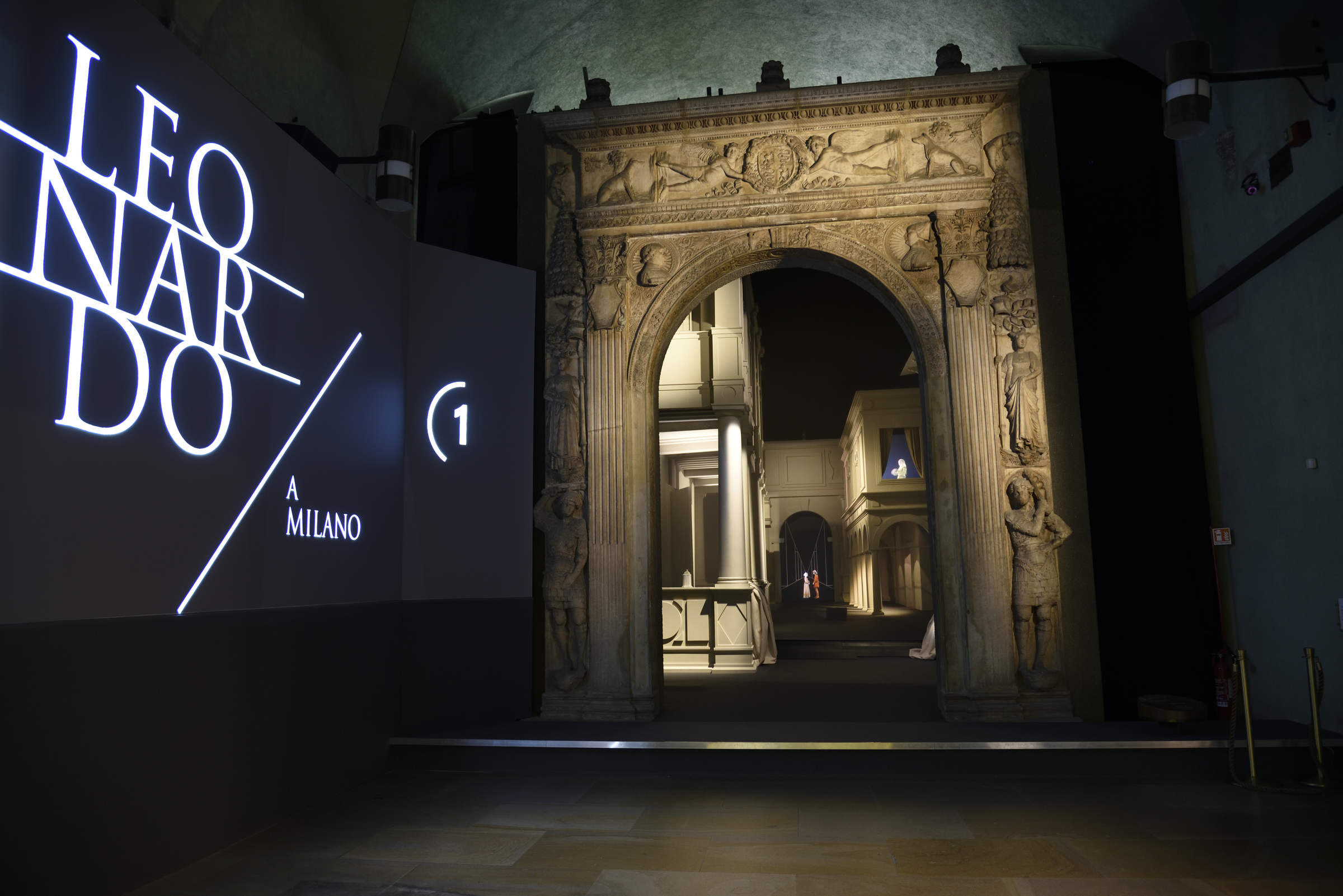 Nexhibit Design allestimento mostra LEONARDO-MAI-VISTO